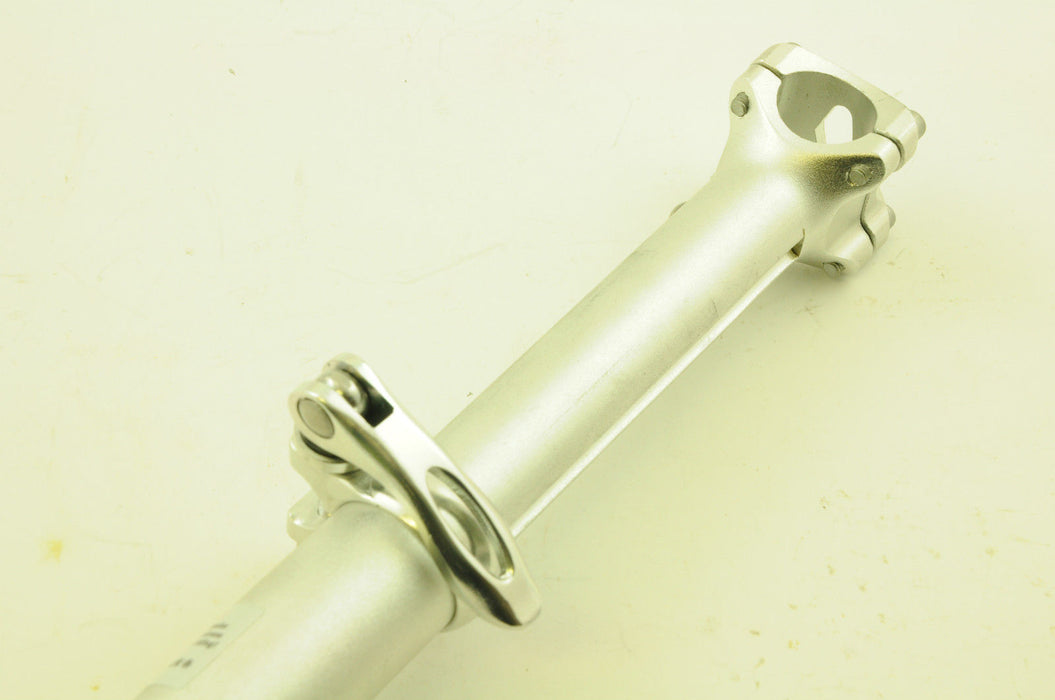 FOLDING BIKE HANDLEBAR STEM + EXTENSION 1 1/8” THREADLESS FORKS FOLDER ...