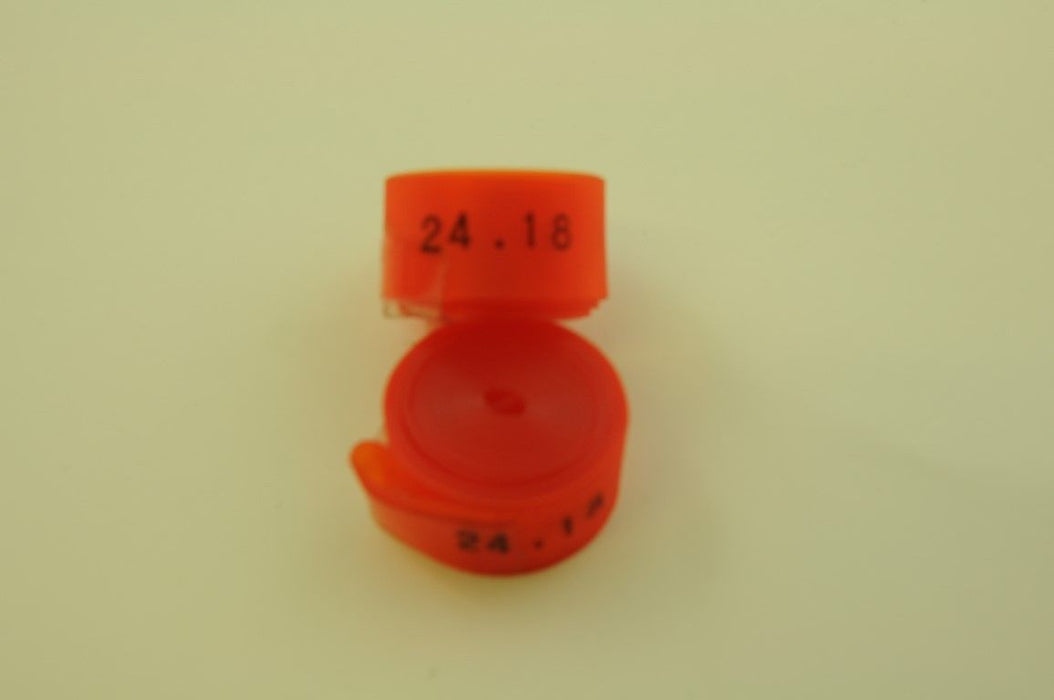 5 PAIRS (10) 24” BIKE WHEEL 18mm WIDE RIM TAPES VERY HEAVY DUTY 1mm THICK ORANGE