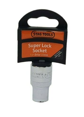 Super Lock Socket 1/2'' Drive 8mm - 30mm Stag Tools Diy Garage Tools
