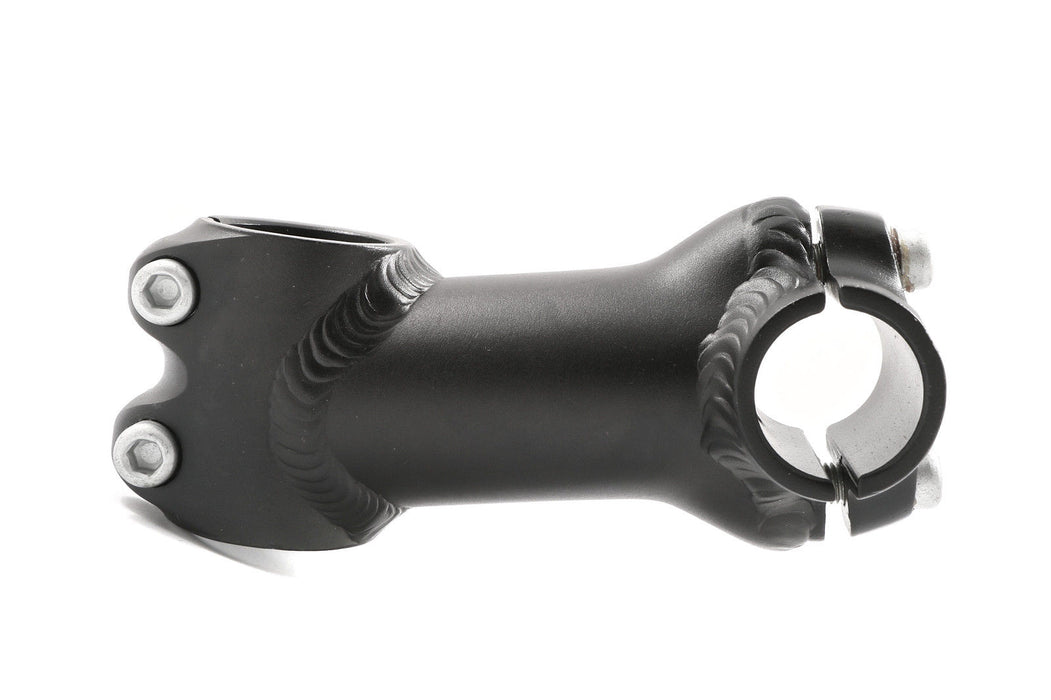 28.6mm AHEAD MTB HANDLEBAR STEM SHORT MATT BLACK ALLOY FOR 25.4mm HANDLEBARS