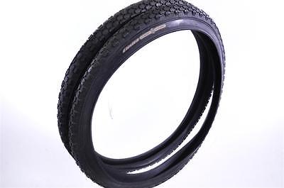 PAIR 26 x 2.125 (559 x 57) TYRES FOR ELECTRA CRUISER CLASSIC KNOBBLY SUPER WIDE