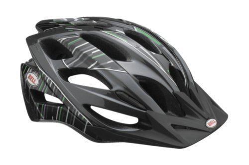 bell slant bike helmet QUALITY BELL SLANT CYCLE HELMET CHARCOAL/GREEN ARMADA 54-61cm SAFETY AT LOW PRIC