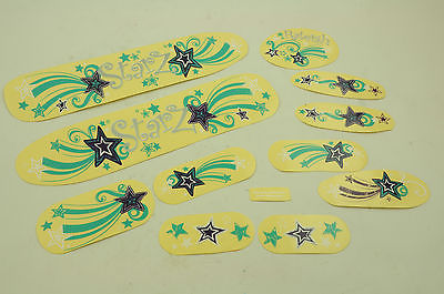 RALEIGH STARZ 20” WHEEL BIKE DECALTRANSFER SET STICKER PACK WTFRSTA2