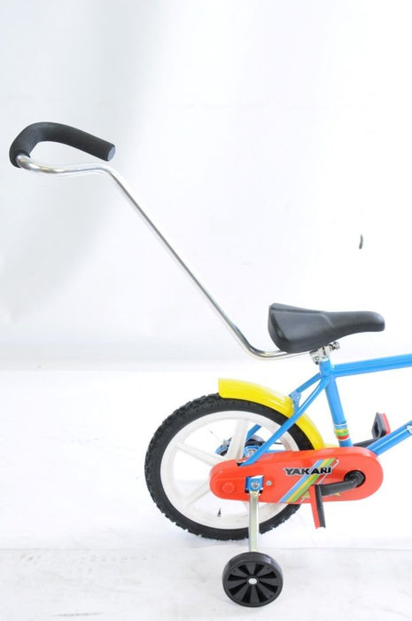 Parent handle clearance for childs bike