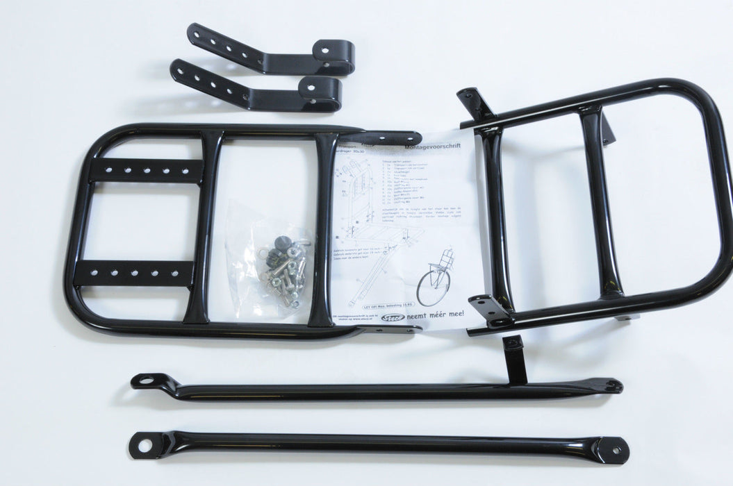 DUTCH STYLE FRONT BIKE CARRIER HEAVY DUTY RACK 30cm x 20cm FOR 26/28 ...