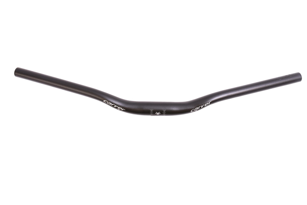 Carver Branded Alloy Riser MTB Handlebar 630mm Wide With A 30mm Rise Black Sale