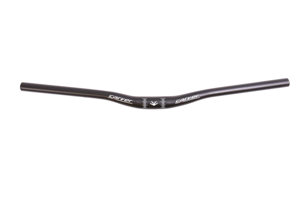 Double Butted 640mm Carver Downhill MTB Aluminium Handlebar 31.8mm 15mm Rise