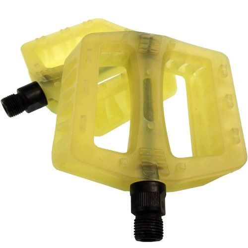 diamondback pedals DIAMONDBACK 9/16BIKE UV REACTIVE COLOUR CHANGE YELLOW-ORANGE GRINDING PEDALS -50%
