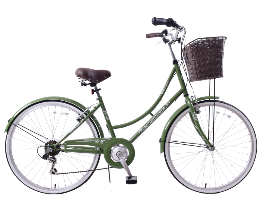 Ladies top bicycle basket