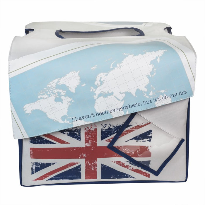 Union Jack Fastrider Bicycle Rear Double Pannier Bag