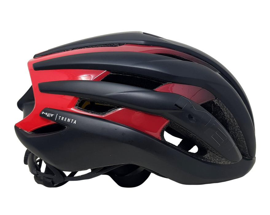 Met Trenta 3K Cycle Helmet Red & Black Medium 56 - 58cm RRP £200 Spares Or Repairs