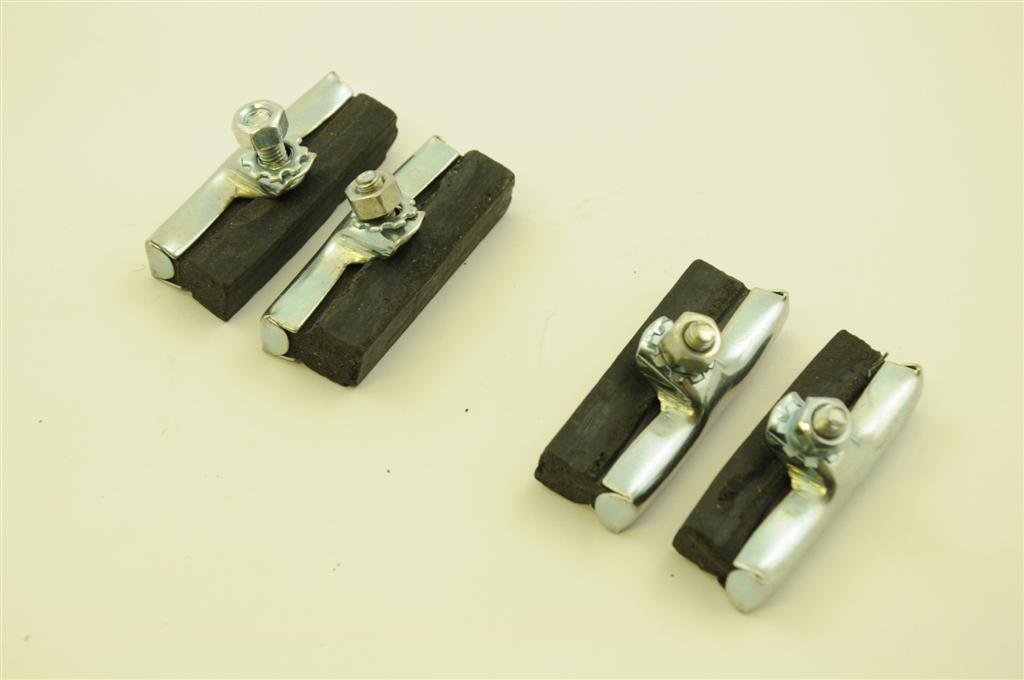Set Of Rod Brake Blocks Roller Lever Vintage Roadster Bicycle Bike P