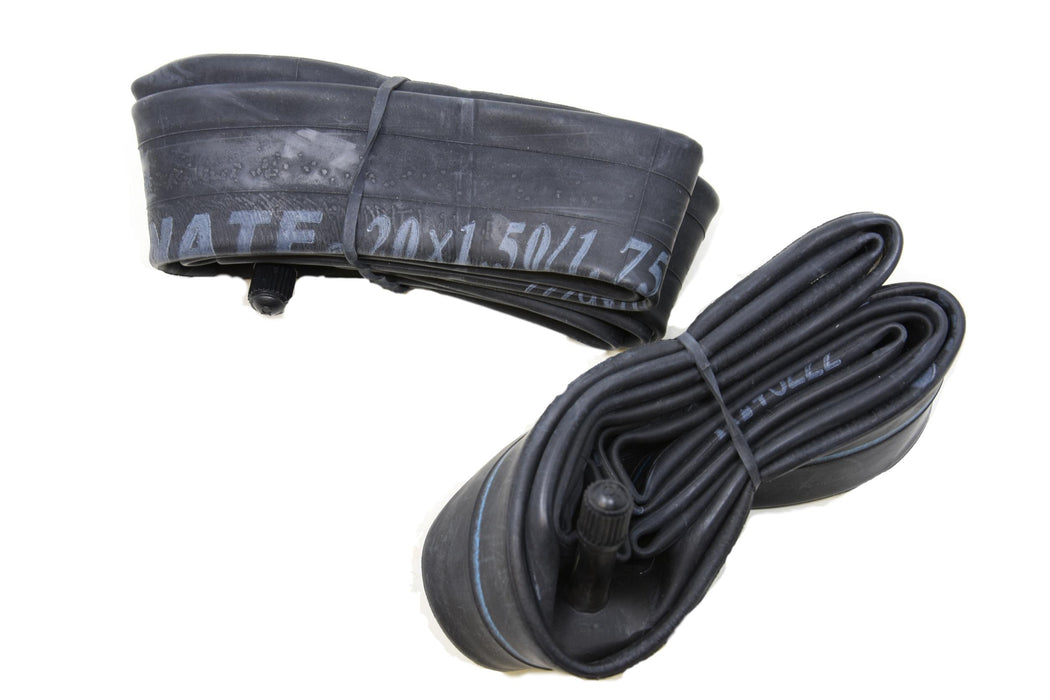 PAIR NARROW FOLDING FOLDER BIKE OR BMX 20 x 1.5 - 20 x 1.75 (406-40-47) INNER TUBES SALE