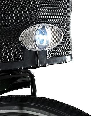 REELIGHT SL620 FRONT BASKET MOUNTED LED LIGHT NO BATTERY WHEEL DRIVEN FREE  -50%