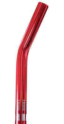 OLD SCHOOL BMX 22.2mm ALLOY FLUTED LAYBACK SEAT POST 16” SADDLE STEM RED