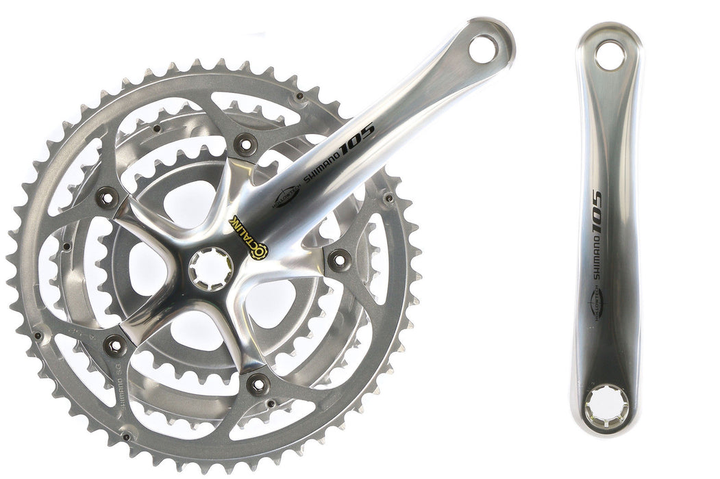 SHIMANO SG 105 175mm ROAD 9 SPEED TREBLE 52-42-30T CHAINSET, LH CRANK FC-5505