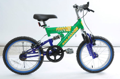 CHILDRENS FULL (DUAL) SUSPENSION 16" WHEEL BICYCLE BARGAIN MTB CYCLE - Bankrupt Bike Parts