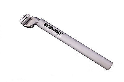 29.4mm MTB SEATPOST BERGAMONT MICRO ADJUST BIKE SADDLE PIN/ POST SATIN SILVER
