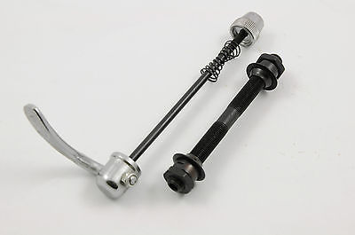 QUICK RELEASE FRONT WHEEL CONVERSION KIT AXLE AND SKEWER MTB ROAD SPORTS BIKE