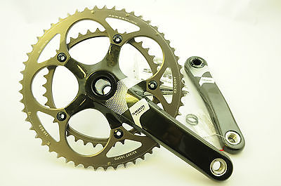 SRAM FORCE CARBON RACING CHAINSET 2.2 BB30 DOUBLE CHAINWHEEL 175mm 50% OFF RRP - Bankrupt Bike Parts