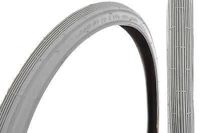 PAIR GREY 22x1 3/8” (37-489 )550a CLASSIC WHEEL CHAIR TYRES