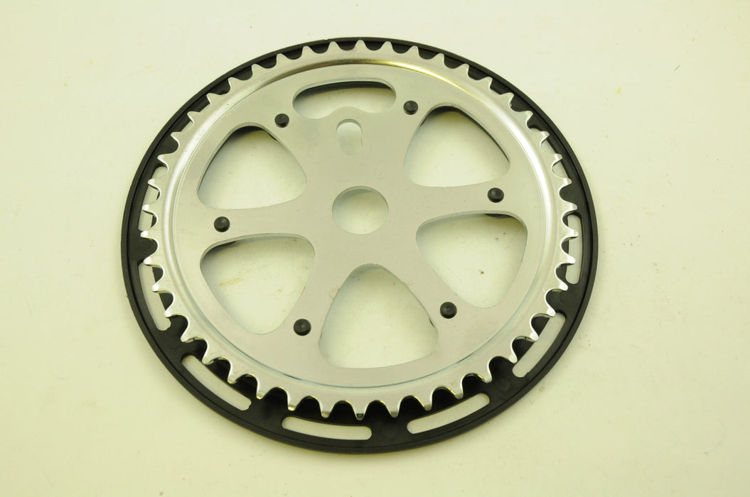 BMX or CRUISER CHAINWHEEL 1-8” 44T CHAINRING + GUARD SUIT OPC OR 3 PIECE CRANKS