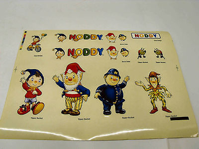 NODDY STICKER-DECAL-TRANSFER SET FOR NURSERY COT,TOYS,WALL,FURNITURE