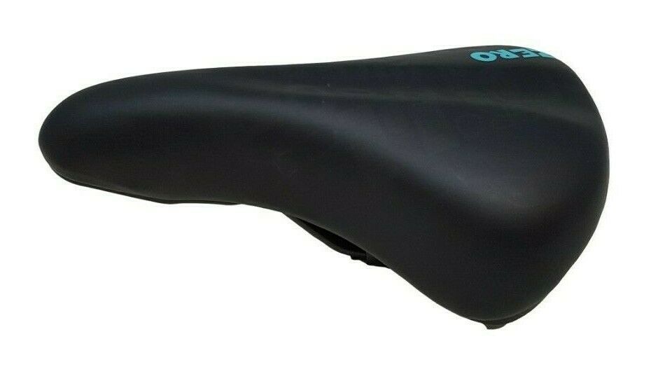 Raleigh Zero 2015 Mtb Bike Saddle With Clamp, Black, Will Suit Any Junior Bikes
