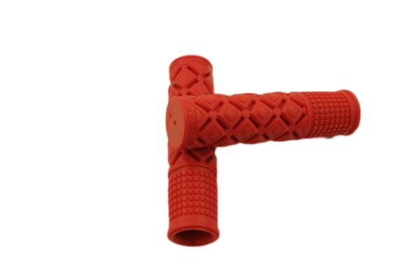 PRO GRIP 929 SOFT TOUCH SUPER COMFORT RUBBER MTB BMX ANY BIKE HANDLEBAR GRIPS RED PG0929