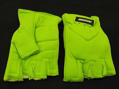 NEON GREEN CYCLING GLOVES IDEAL MOUNTAIN BIKE OR ANY BIKE OR GENERAL USE SIZE XL