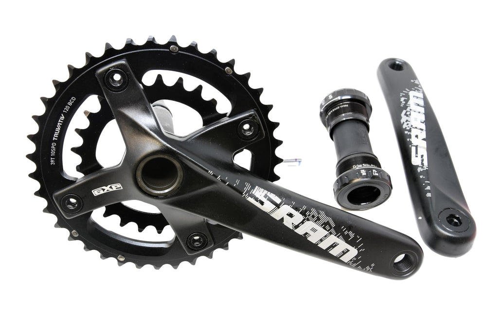 Sram S1000 20 Speed (2 x 10) Double MTB Chainwheel Chainset 175mm