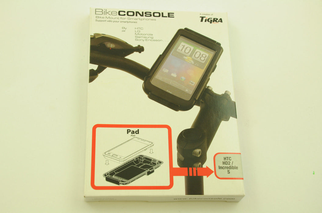 BIKE CONSOLE BIKE MOUNT LINER FOR HTC HD2-INCREDIBLE S - BARGAIN  55% OFF