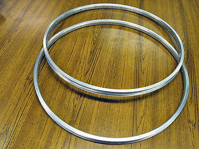 PAIR 26 x 1 3-8 ALLOY RIMS,VINTAGE ROADSTER,CLASSIC TOURIST BIKE,RALEIGH CAPRICE