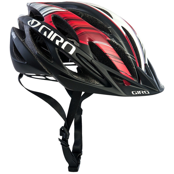 GIRO ATHLON XC MOUNTAIN BIKE ADULTS ROC LOC HELMET 55-59cm RED/BLK
