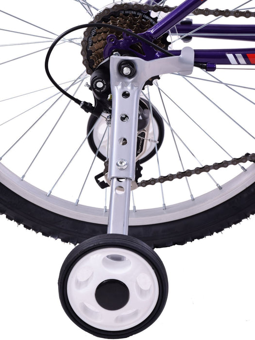 BICYCLE BALANCE WHEELS TO ALLOW SPECIAL NEEDS TO RIDE 20” & 24” GEARED BIKES