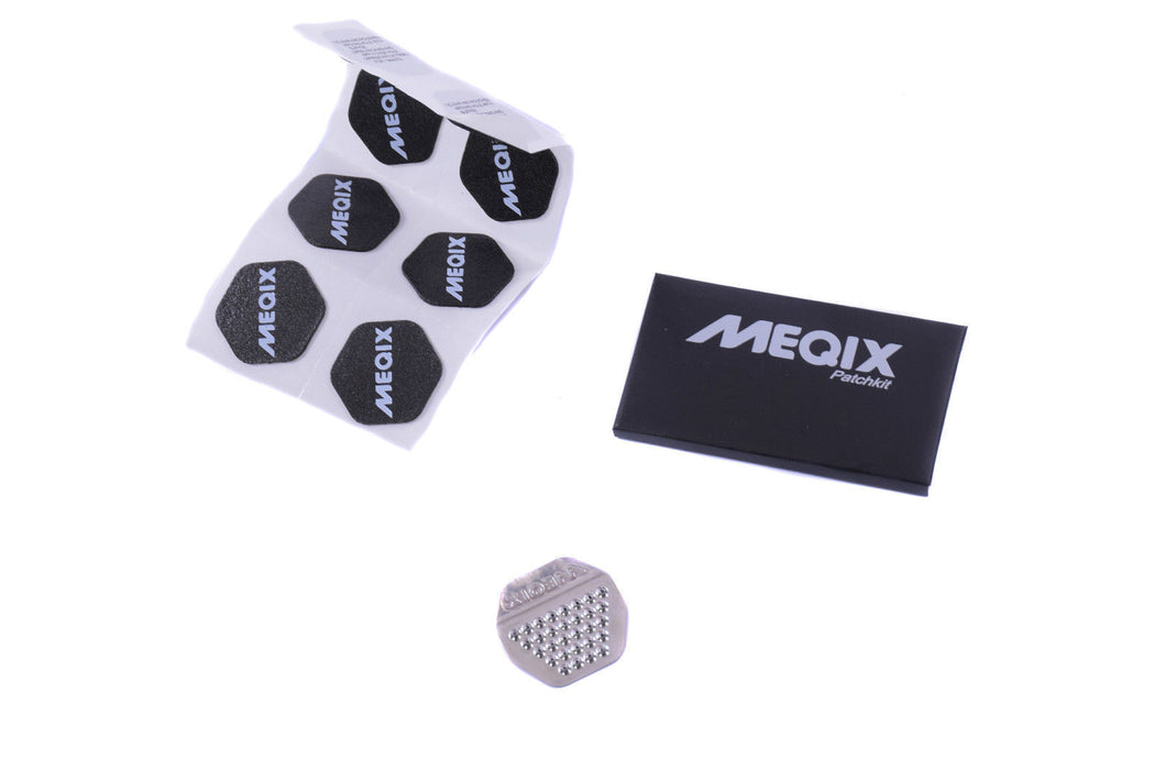 MEQIX CYCLE PUNCTURE REPAIR POWER PATCHES 8 PRE GLUED PEEL AND STICK SCABS