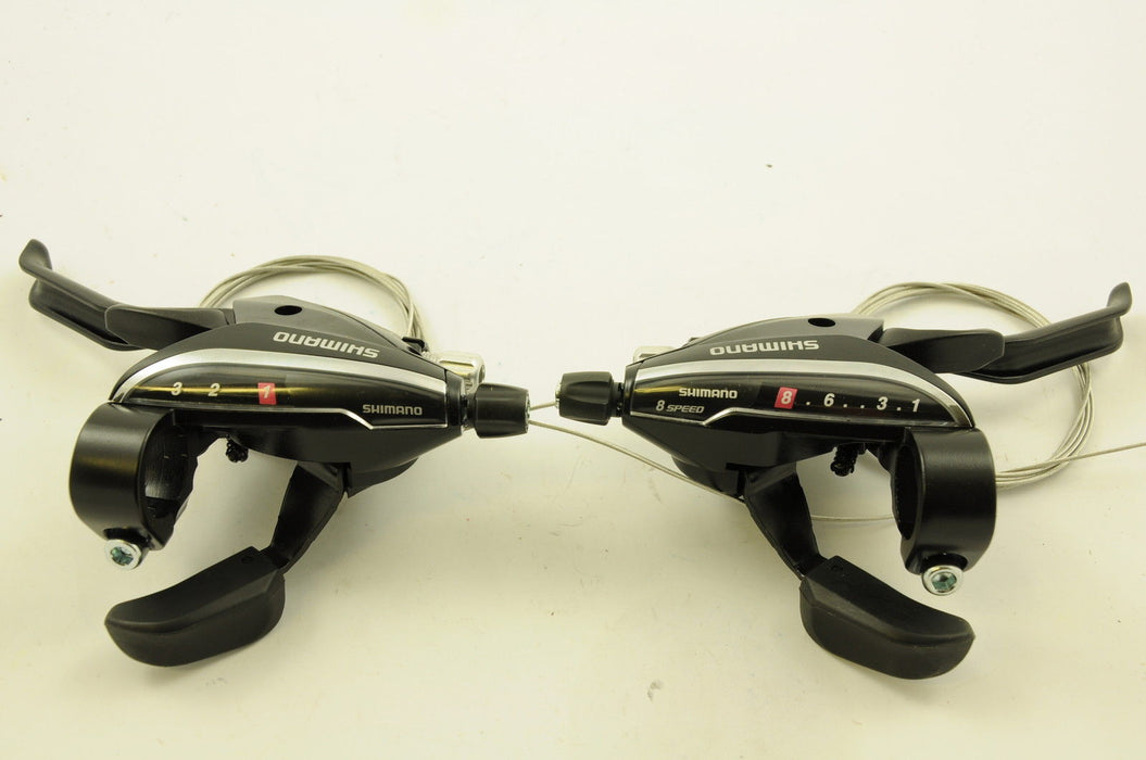 SHIMANO ST-EF65-8 EZI FIRE STI SHIFTERS 24 SPEED WITH INTEGRATED BRAKE LEVERS