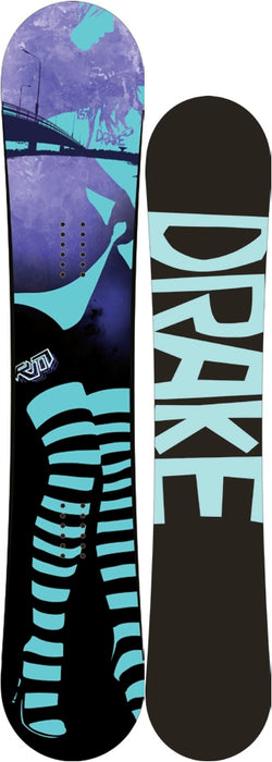 Drake Risto Mattila 2010- 2011 Snowboard Purple- Black Ex Display 155mm RRP: £369.99