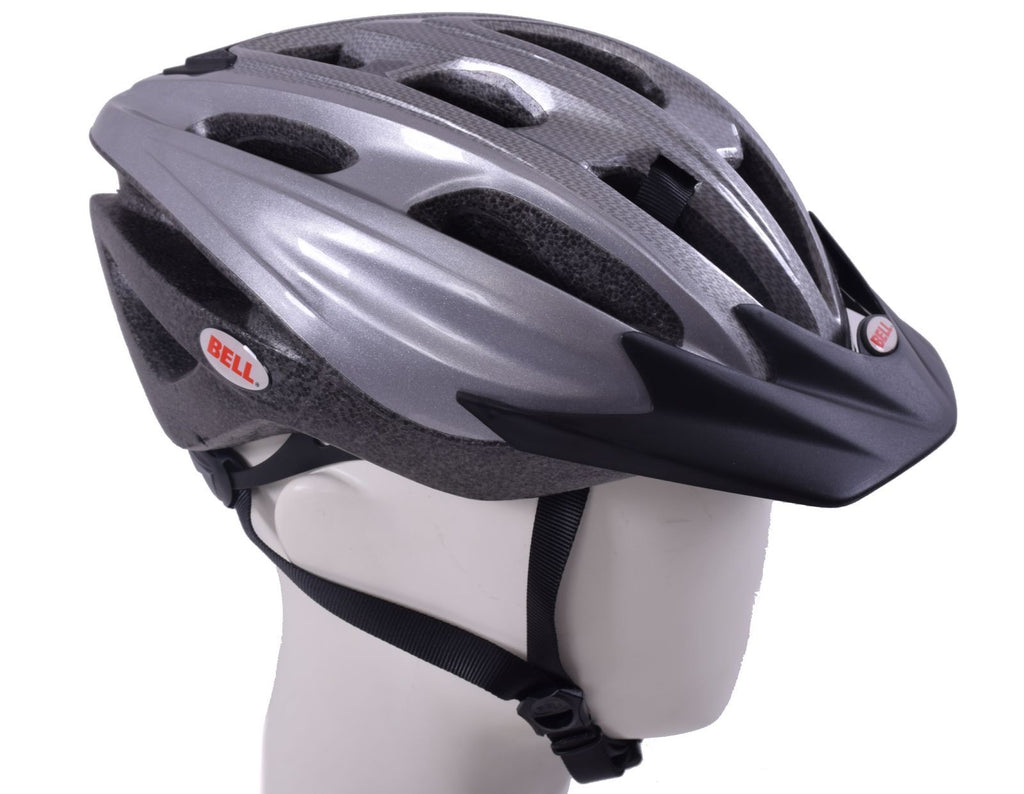 BELL UKON FS SPORT BIKE HELMET SNAP ON VISOR SILVER 54-61cm BARGAIN PR