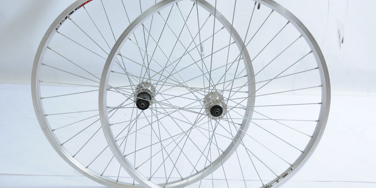 8 Speed Rim Quick Release Black Bike Wheels 26