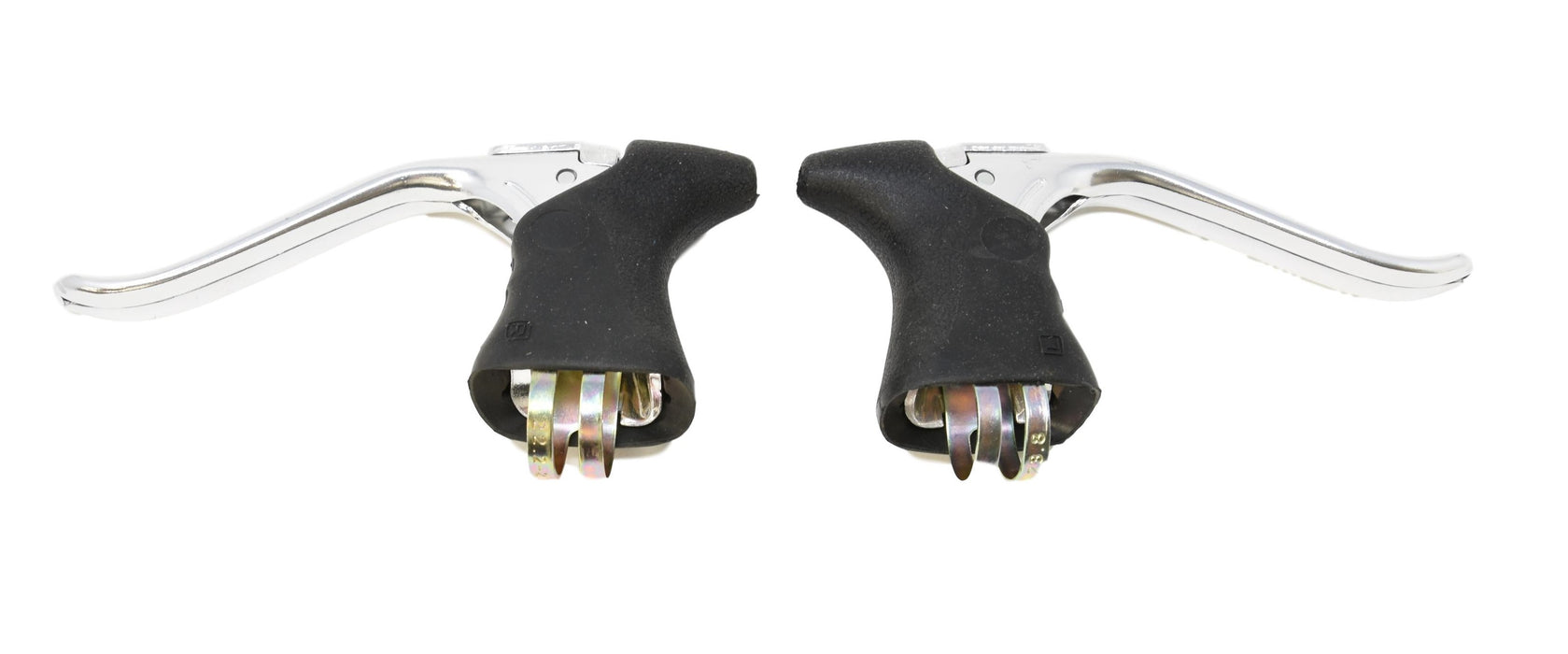 PAIR RACING ROAD BIKE CLASSIC STYLE HOODED ALLOY DROP HANDLEBAR BRAKE LEVERS NEW