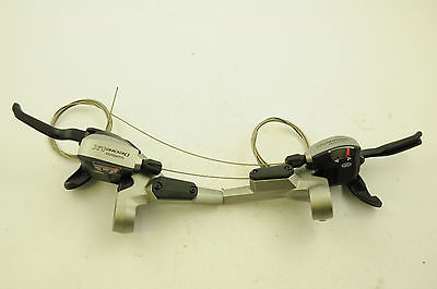 PAIR SHIMANO M585 DEORE LX SHIFTER HYDRAULIC GEAR SHIFTER BRAKE LEVERS 27 SPEED
