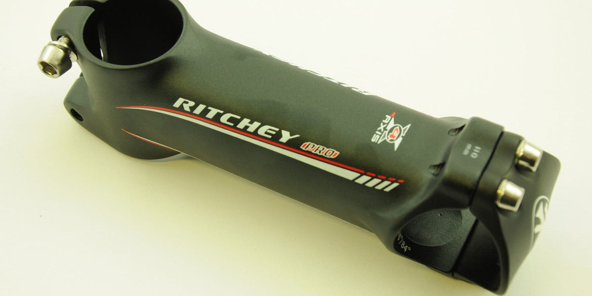 Attacco Manubrio Anteriore Ritchey Pro 4 Assi In Lega 6061 Ultraleggero 110mm