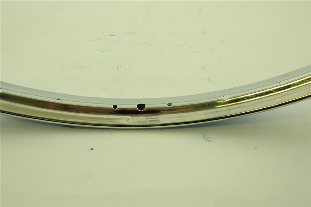 36 In Cgrom Rims 36 SPOKE PAIR CHROME WHEEL RIMS ROADSTER BIKE WESTWOOD 28