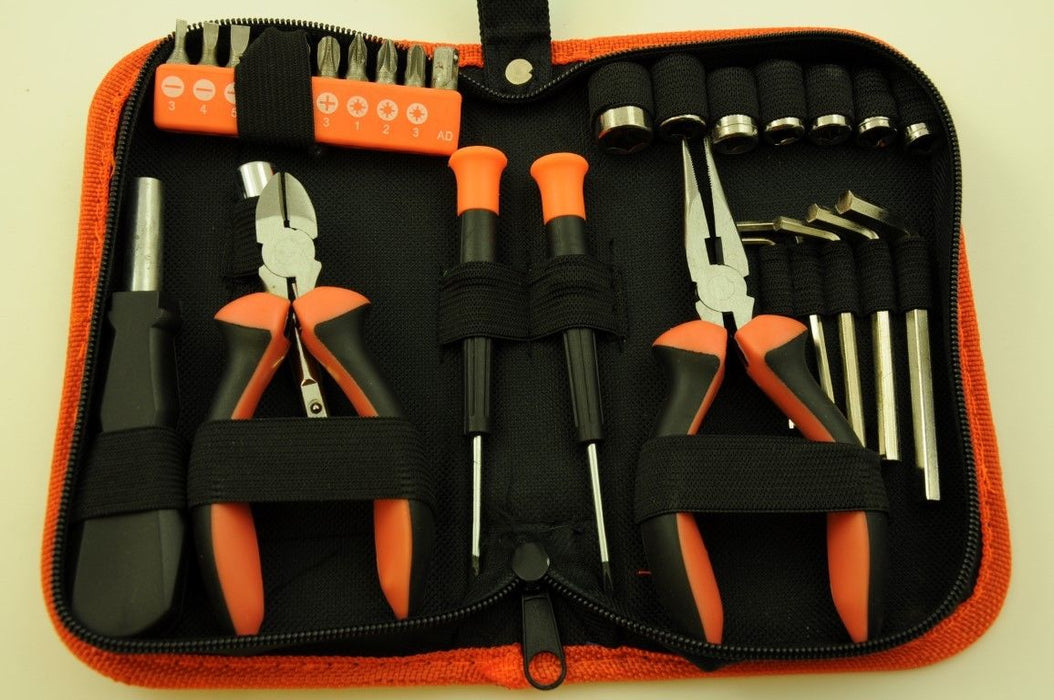28 PIECE HANDY CYCLE TOOL KIT WITH ZIPPER CASE HIGH QUALITY 50% OFF RRPSALE