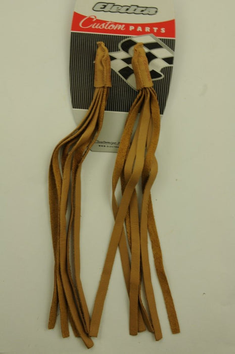 ULTIMATE 70’s RALEIGH CHOPPER ACCESSORY LEATHER HANDLEBAR STREAMERS TASSELS