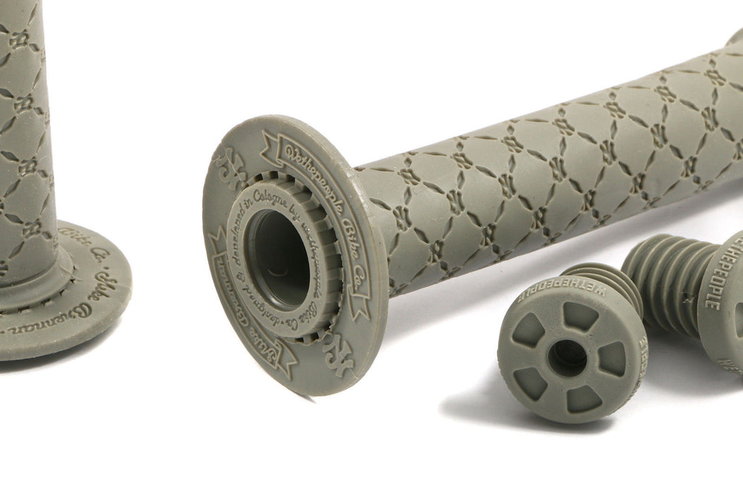 60% OFF WETHEPEOPLE “ALL DAY” BMX MIKE BRENNAN WTP HANDLEBAR GRIPS GREY COL