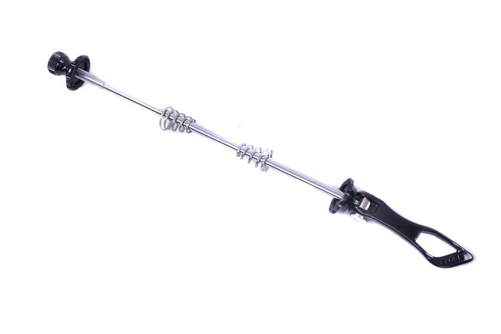 HIGH QUALITY LIGHTWEIGHT QUICK RELEASE REAR AXLE SKEWER 165mm BLACK BARGAIN