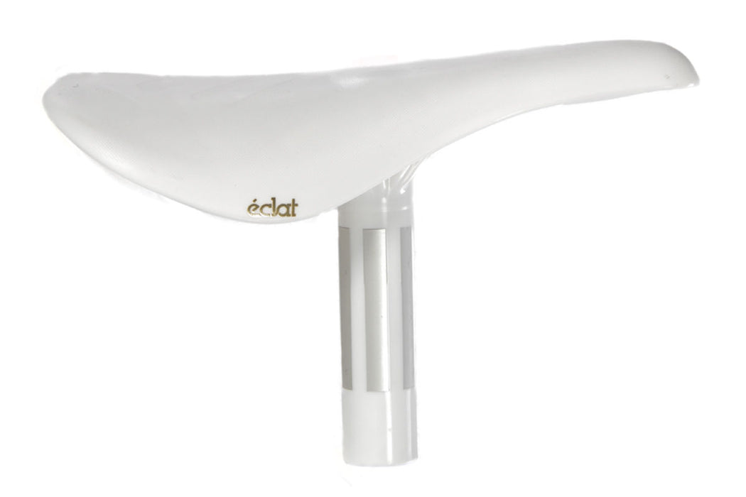 ECLAT UNIFY SEAT LIGHTWEIGHT SADDLE BUILT IN 25.4mm SEAT POST WHITE 63% OFF