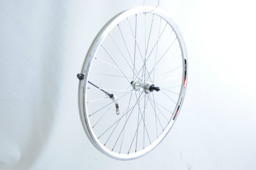 REAR Q-R WHEEL MTB BIKE 26 x 1.75 559 DOUBLE WALL RIM ALLOY 5,6, 7 SPD 130mm OLD - Bankrupt Bike Parts